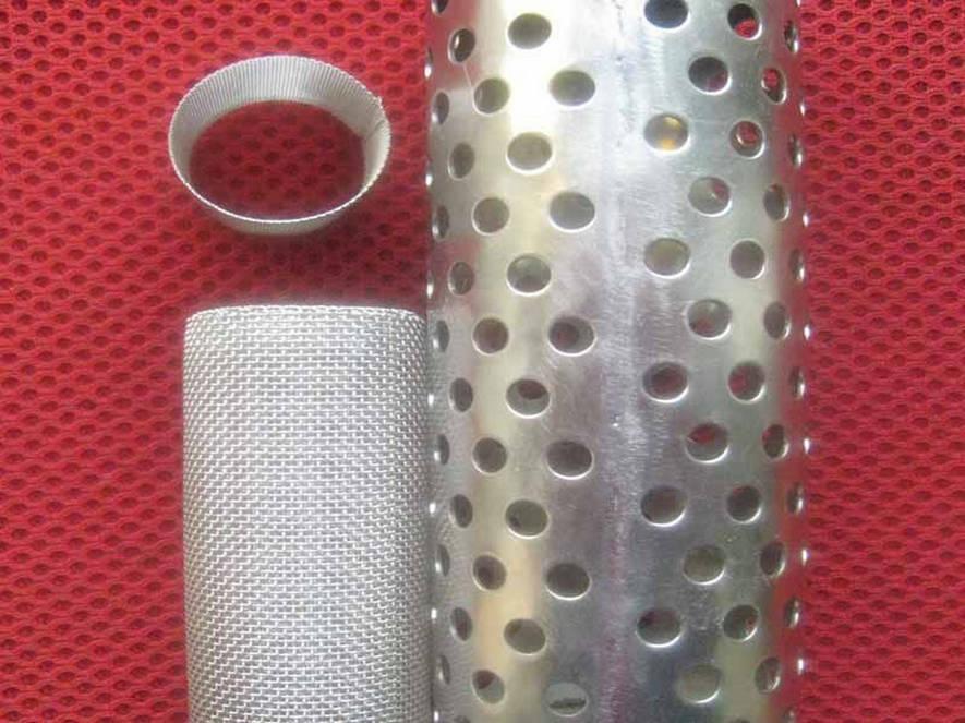 广昌专业生产1.0-4.0厚镀锌冲孔网