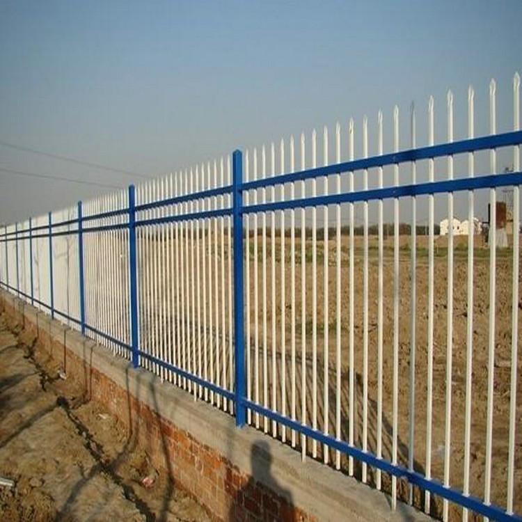开发区企业围墙护栏厂区隔离防护网锌钢为栏厂家直销
