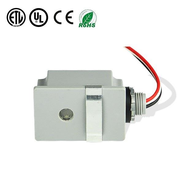 LED photocell sensor switch