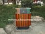 XB4-003钢木结构分类垃圾桶