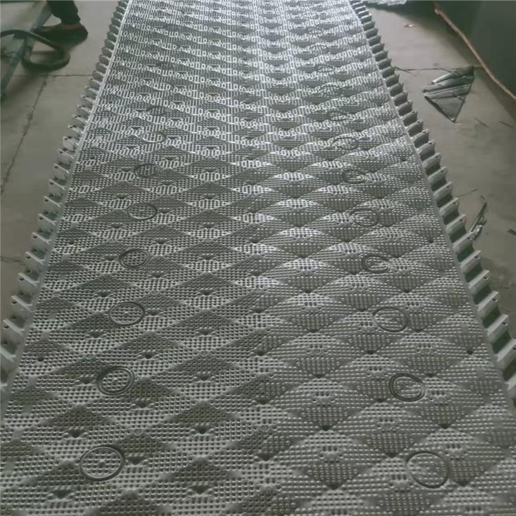 品牌散热塔散热片玻璃钢冷却塔填料1000*500型PVC点播塔芯生产厂