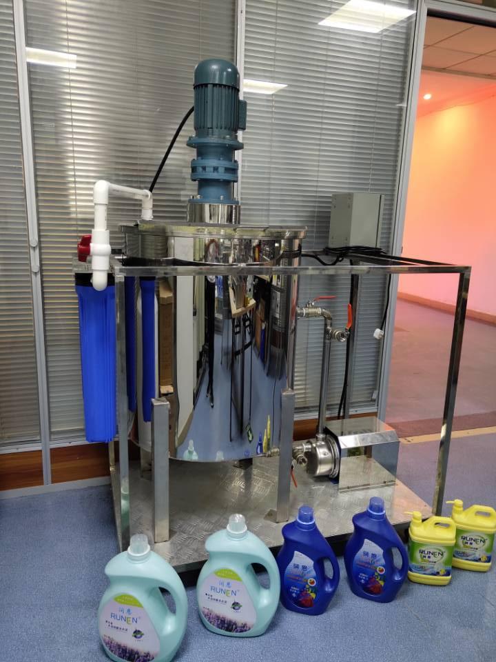 304不锈钢洗洁精洗衣液制造机械洗衣液灌装机