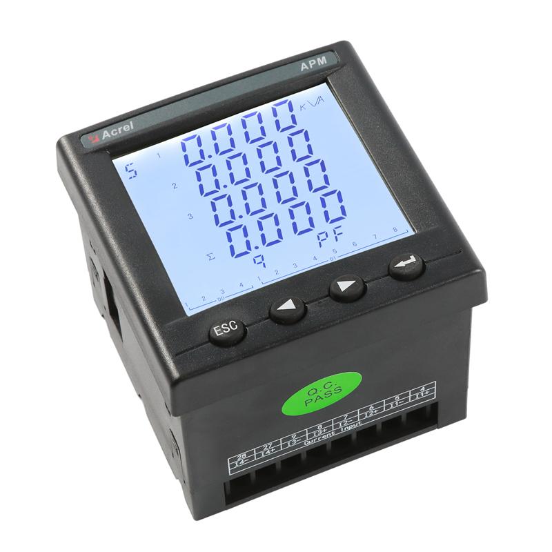 嵌入式测温电表APM801 NTC/PT100接入