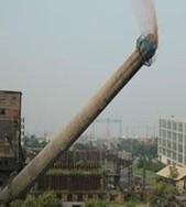 郑州60米烟囱拆除公司
