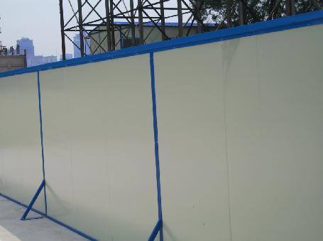 彩钢板活动围墙，优质彩钢板，精品活动围墙