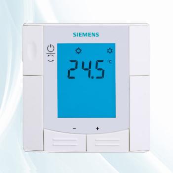西门子地暖温控器RDD310房间温度控制器供热系统带液晶显示