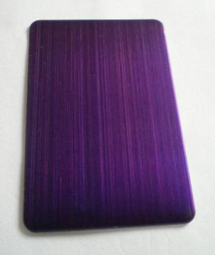 紫罗兰不锈钢镜面板，ktv、夜总会装饰用不锈钢板