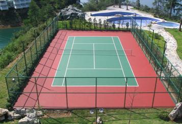 穗丰网球场建设与施工，网球场改造，广州网球场设计