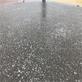 重庆动物园卡通图案彩色砾石地坪施工材料钝化剂保护剂
