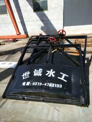  Channel manual integrated gate manual integrated cast iron gate