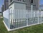 变压器护栏pvc塑钢电力围栏配电箱围墙栅栏厂房隔离栏户外栏杆