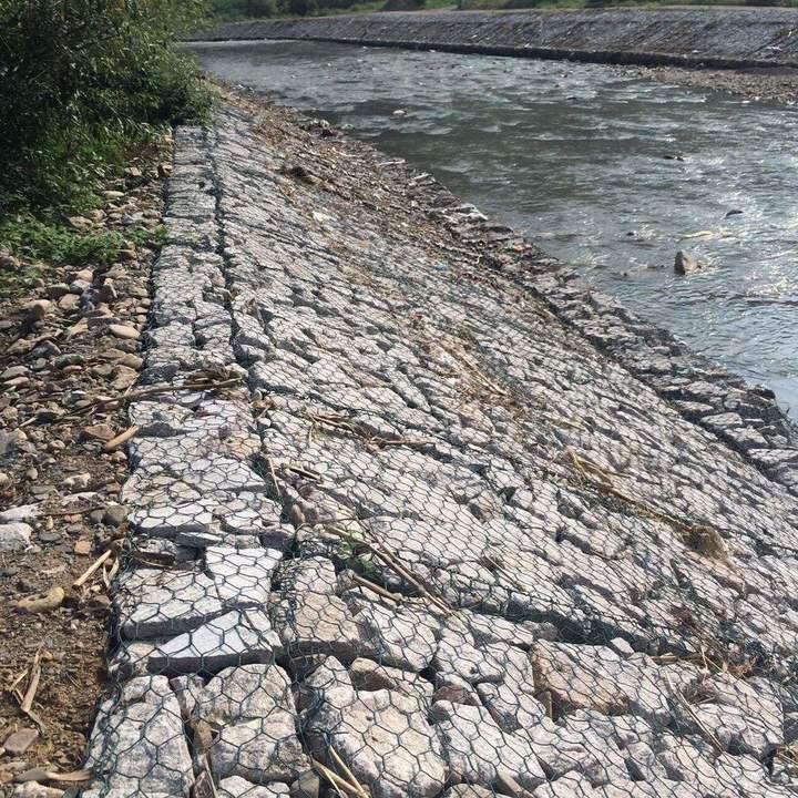 宾格石笼河道养护新技术  蜂巢形宾格网护坡护岸