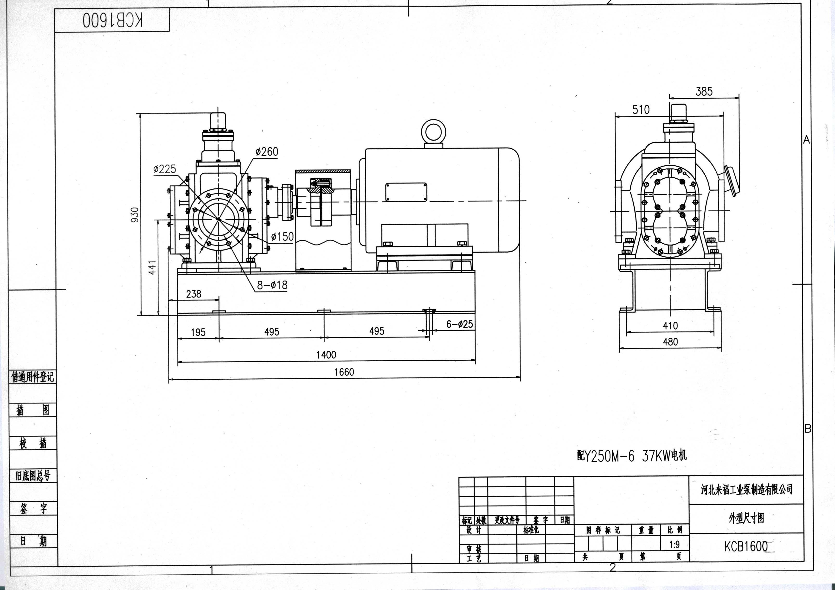 KCB5400大流量齿轮泵