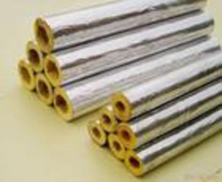 铝箔岩棉管价格//管道保温用岩棉管壳 