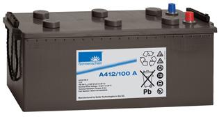 德国阳光蓄电池型号：A412/100
