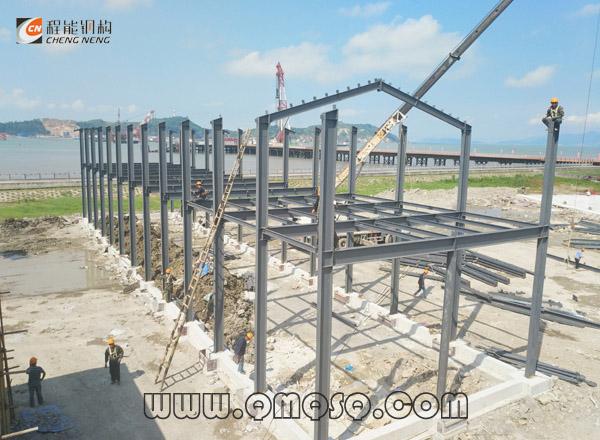 钢结构厂房连廊，温州钢结构走廊，温州钢构厂房走廊