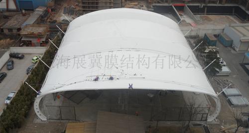  上海展冀膜结构污水池膜加盖设计 