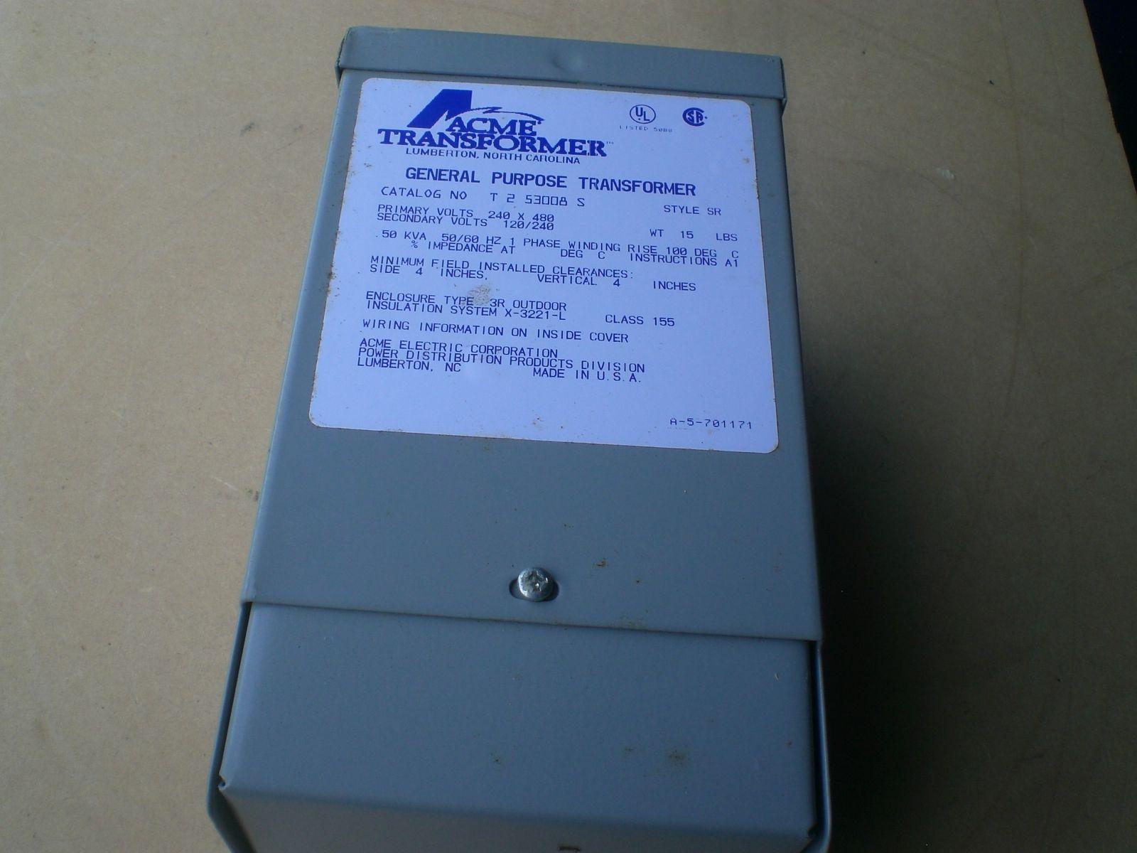 T-2-53014-S美国ACME变压器找普奥柯柯