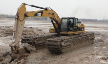 机械设备租赁湿地挖掘机出租