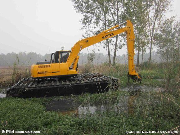 机械设备租赁湿地挖掘机出租