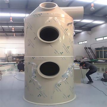 水喷淋废气净化器 喷淋塔 水喷淋工业废气塔喷淋设备