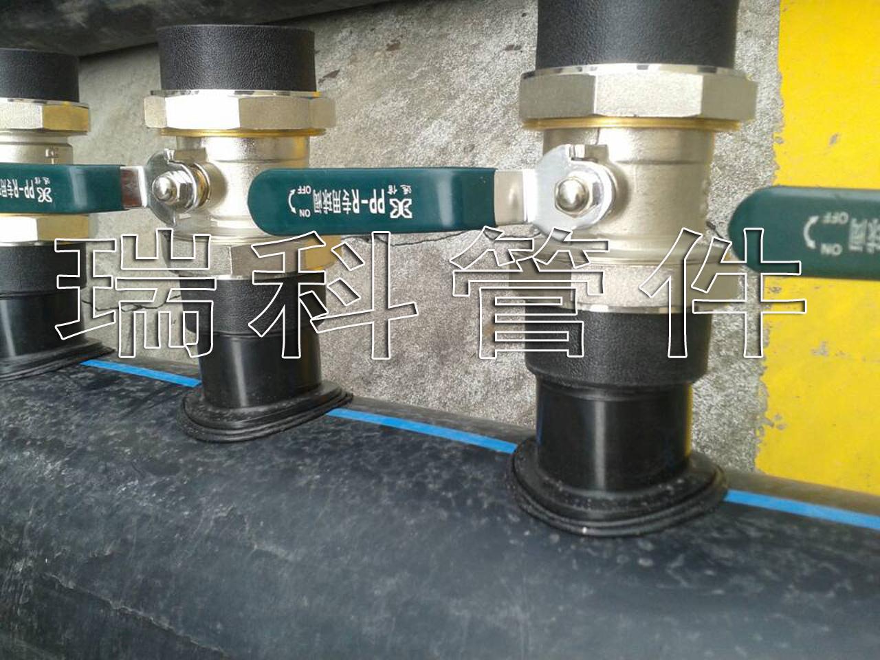 焊制PE集分水器 地源热泵分水器厂家