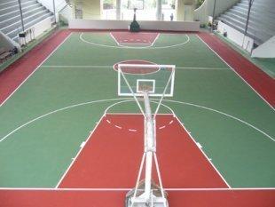 天津硅PU塑胶篮球场施工铺设