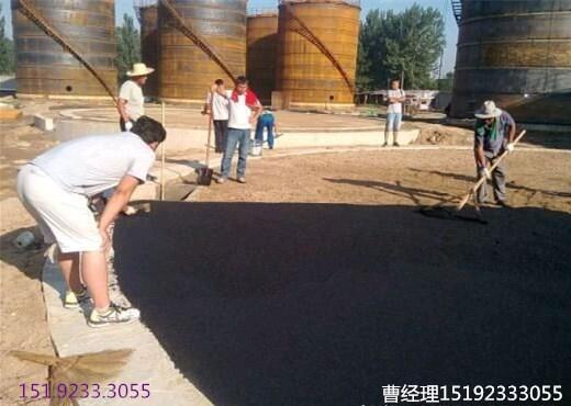 辽宁锦州沥青砂在罐底防腐和钢轨填缝中广泛应用