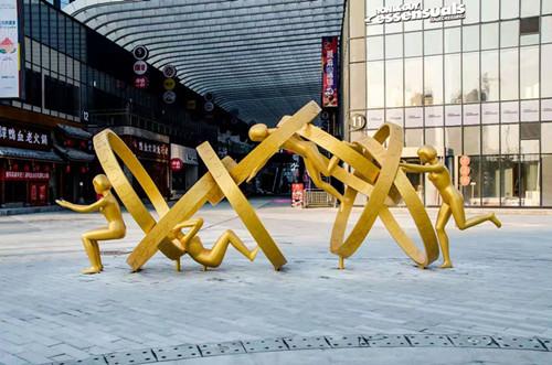 商丘不锈钢抽象人物雕塑欣赏 灯光大提琴雕塑广场