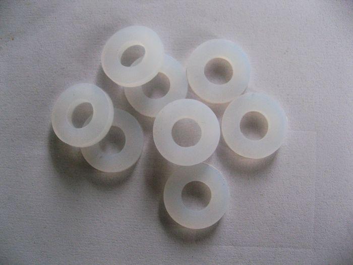 白色硅胶圈 透明硅胶垫片