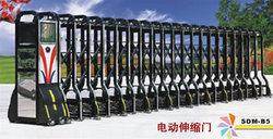 河南郑州电动伸缩门，自动感应门，道闸，挡车器，旗杆，车库门