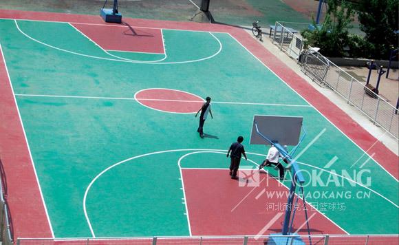 PVC塑胶地板－篮球地板