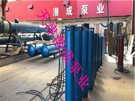 天津潜成耐高温100度井用高扬程热水深井泵厂家