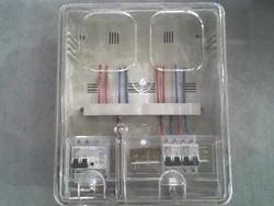 透明2表位电表箱