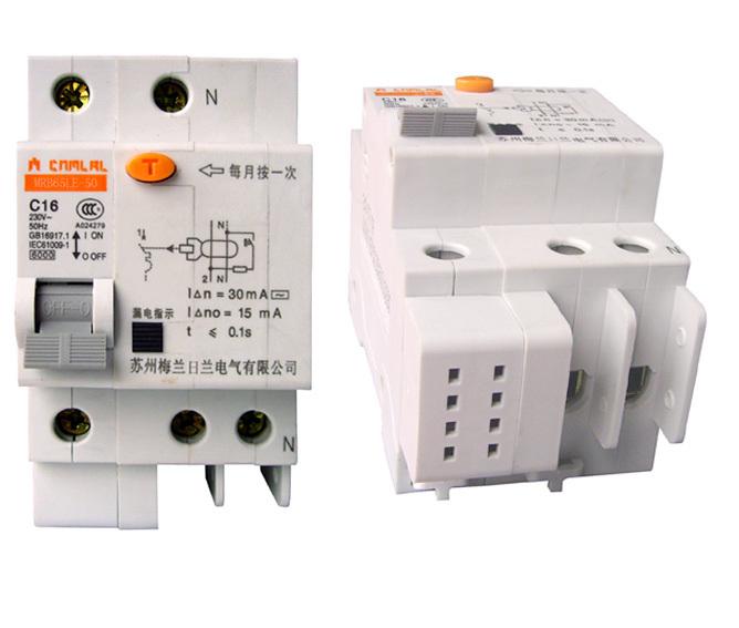 苏州梅兰日兰电气MRB65LE、SLB1LE漏电断路器