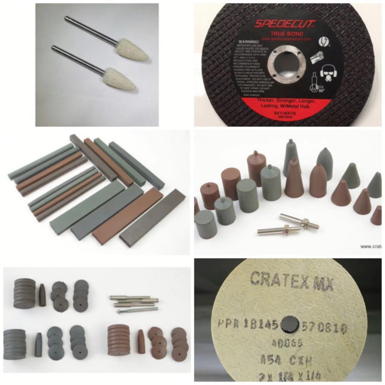 美国Cratex橡胶碳化硅打磨棒（橡胶棒）/抛光棒/研磨棒/