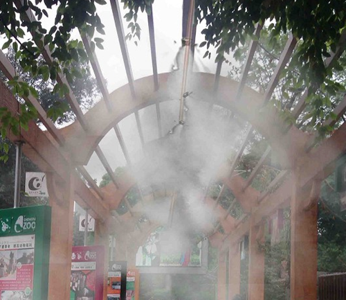 供应广东广西河南人造雾设备/冷雾喷泉设备/喷雾森雾化设备