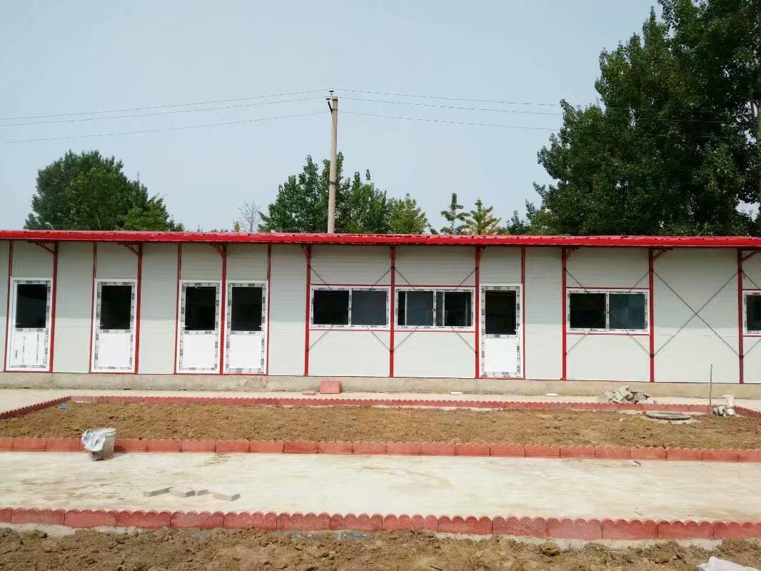 山东省济南市工地用防风活动房厂家可回收焊接式活动房