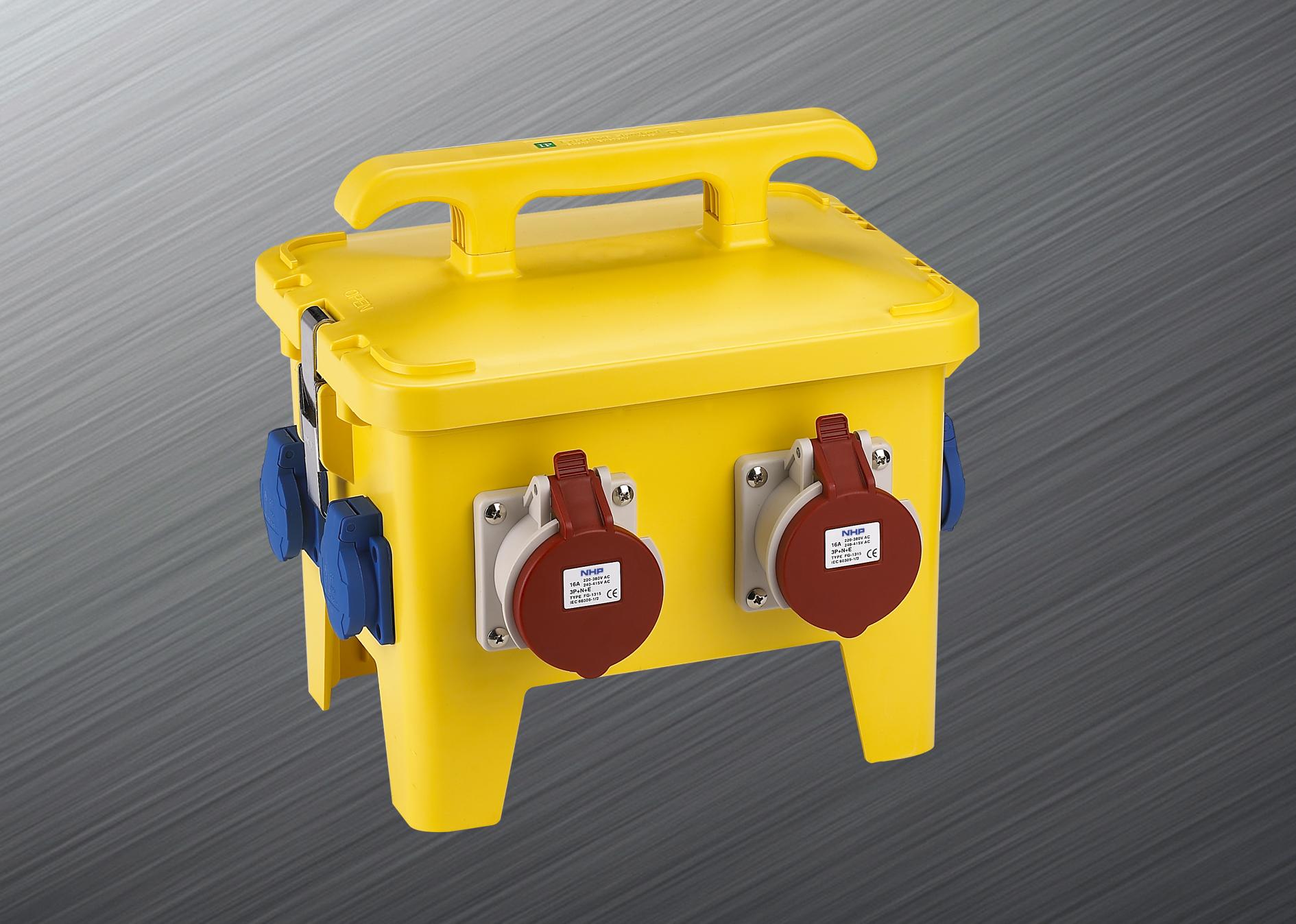 厂家直销工业插座箱 立式控制动力箱 防水组合检修箱