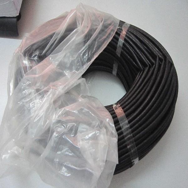 黑色环保自熄管，黑色耐高压矽质套管