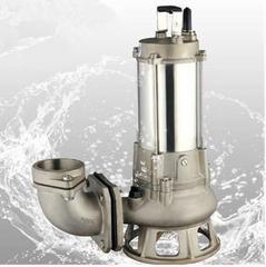 WQP全不锈钢潜水泵304耐腐蚀耐高温污水泵 工业化工排污泵