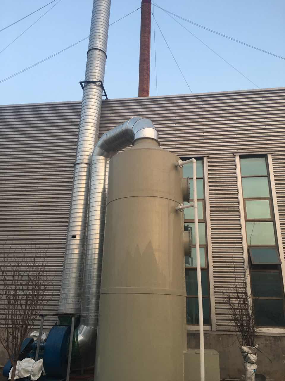 环保设备厂家PP废气净化塔 PP喷淋塔 洗涤塔 填料塔废气处理设备