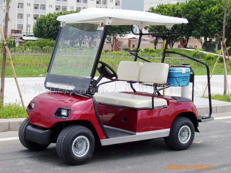 电动车两人座，高尔夫球车，电动高尔夫观光车
