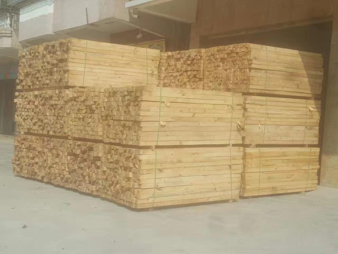 金生水建材建筑工程施工松木木方