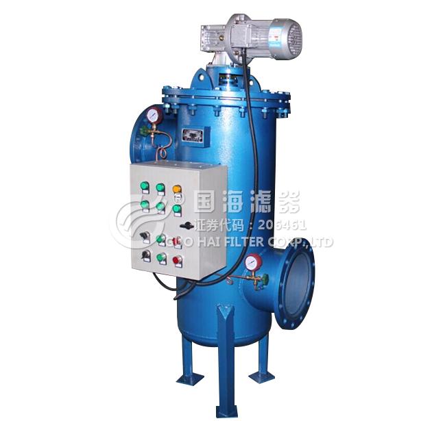 DN300造纸厂冷却水系统自清洗过滤器