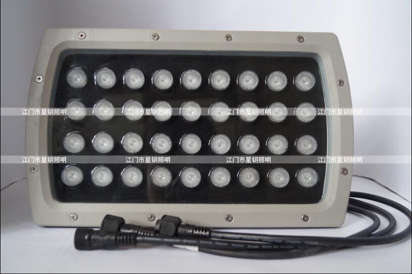 36W DMX512投光灯，36W七彩投光灯，36W方形投光灯