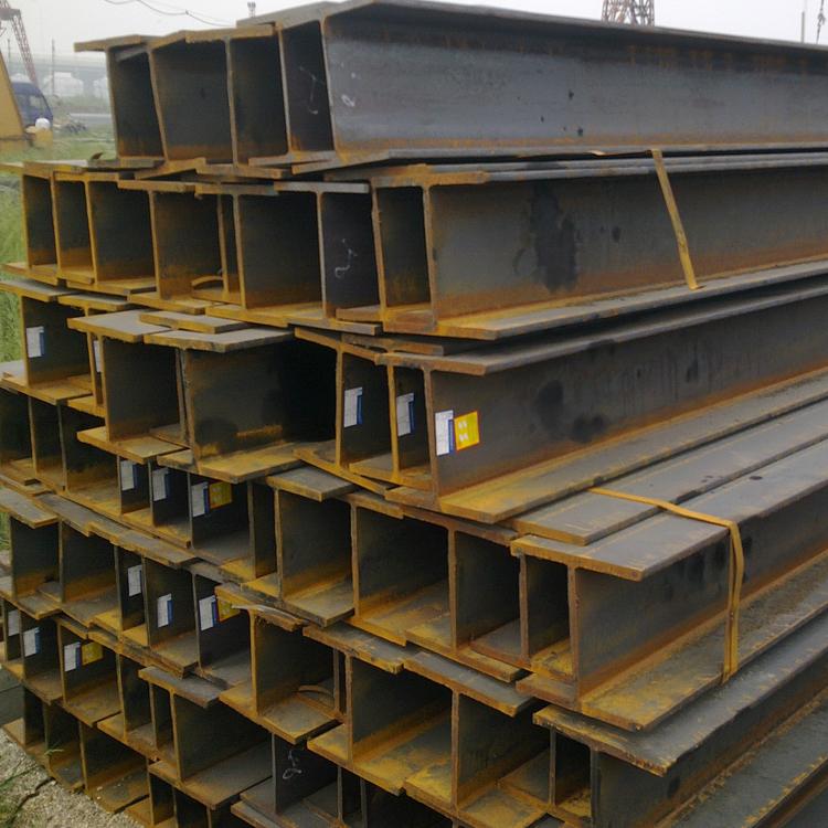 供应天津高频焊接h型钢厂房搭建用100*100*6*8h型钢薄厚均匀			
