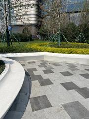 武汉泰科砼石坐凳现场安装 高性能混凝土花坛专用材料供应
