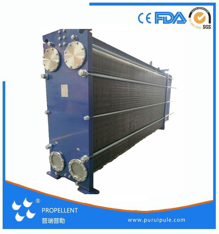 普瑞普勒 固废物液热回收换热器  日处理量100T/D PLK200-B6