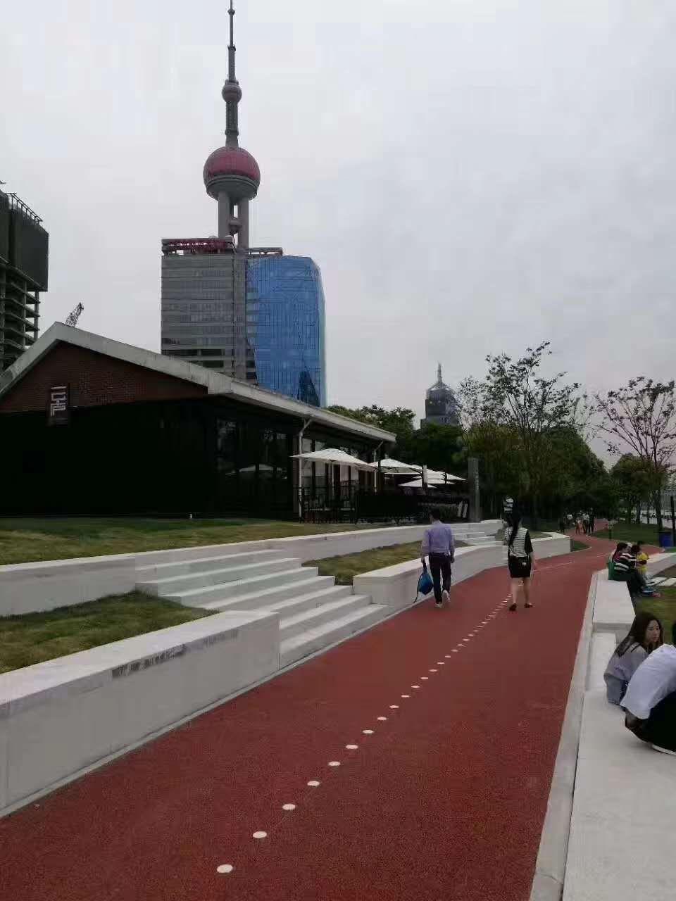 市政园林景观路面，上海誉臻彩色透水地坪材料施工